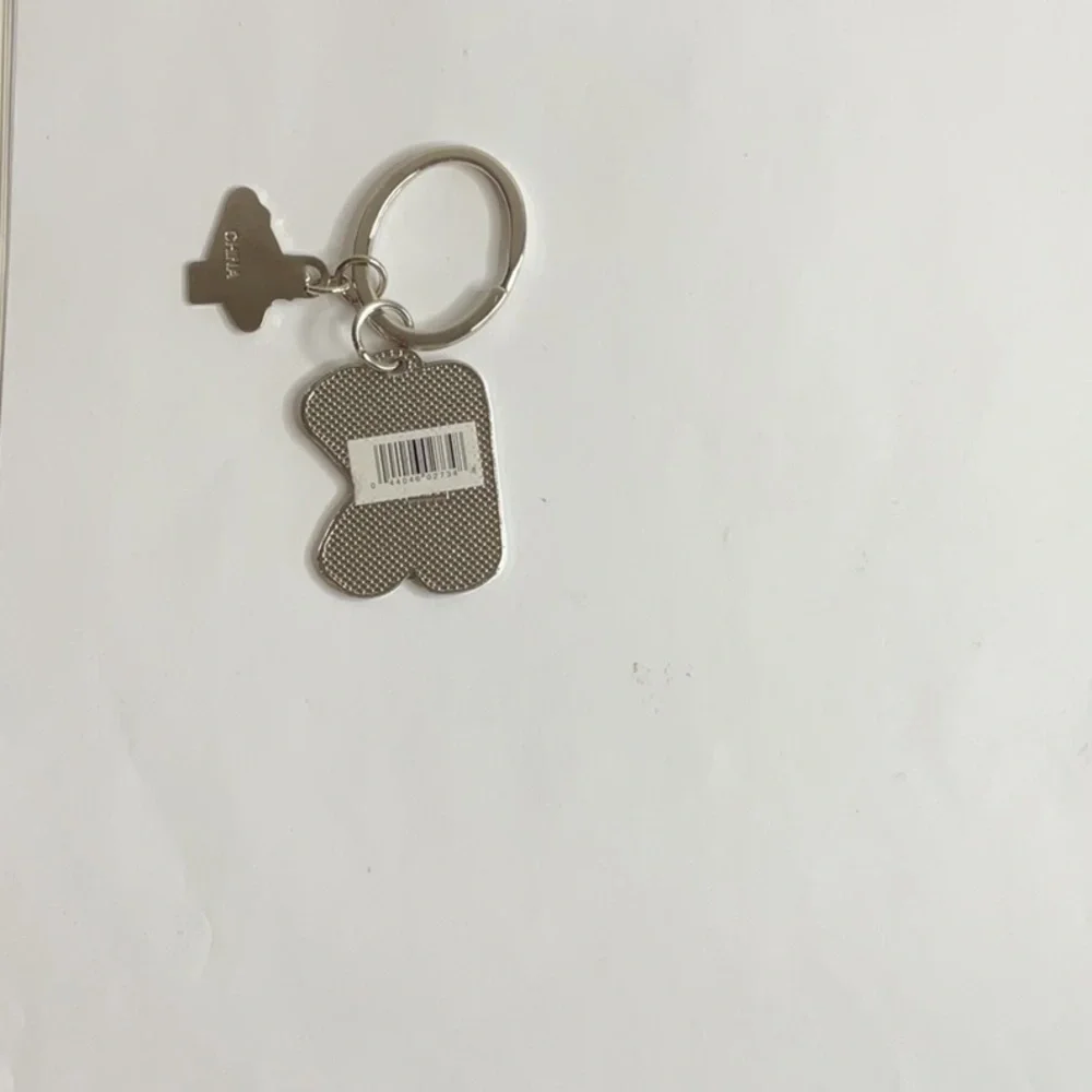 NWT Initial Pink Letter K Keychain